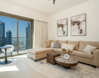 STYLISH INTERIOR! High Floor 2BR Apartment For Rent Near Dubai Mall!