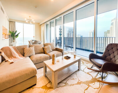 Creek View! Stunning 3BR Apartment in Dubai Creek